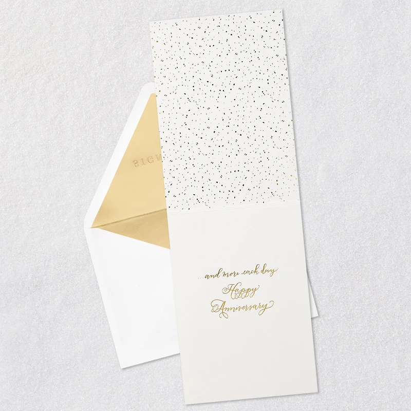 Love You More Anniversary Card for only USD 8.59 | Hallmark