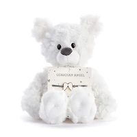Demdaco Guardian Angel White Plush Bear With Angel Wings Bracelet for only USD 17.00 | Hallmark
