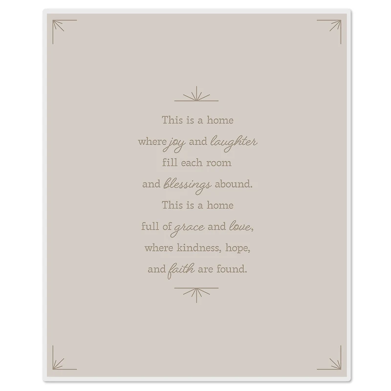 This Home Is Full of Faith Throw Blanket, 50x60 for only USD 34.99 | Hallmark