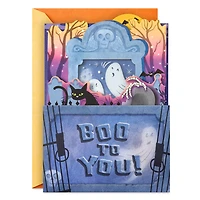 Ghosts in the Graveyard Musical Pop-Up Halloween Card With Light for only USD 11.99 | Hallmark