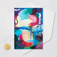 ArtLifting Abstract Painting Blank Card for only USD 3.99 | Hallmark