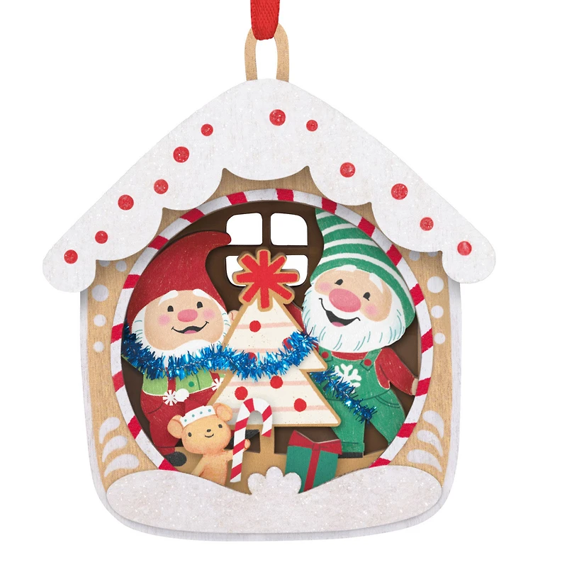 5th Anniversary Gnome for Christmas Papercraft Ornament for only USD 31.99 | Hallmark