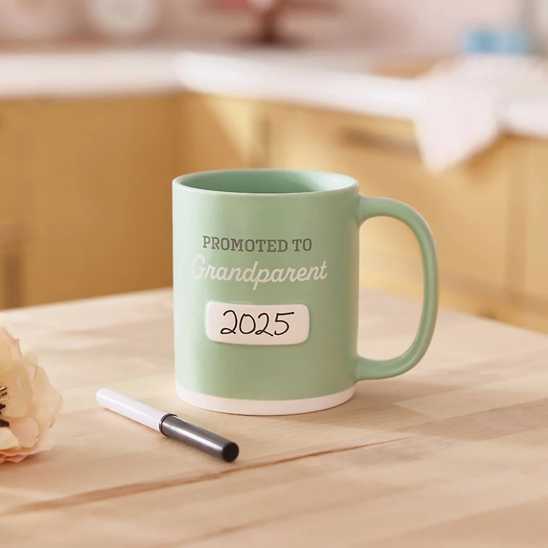 Promoted to Grandparent Personalizable Mug With Marker, 13.5 oz. for only USD 28.99 | Hallmark
