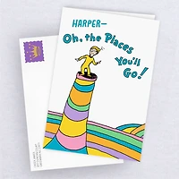 Personalized Dr. Seuss™ Oh, the Places You'll Go! Card for only USD 4.99 | Hallmark