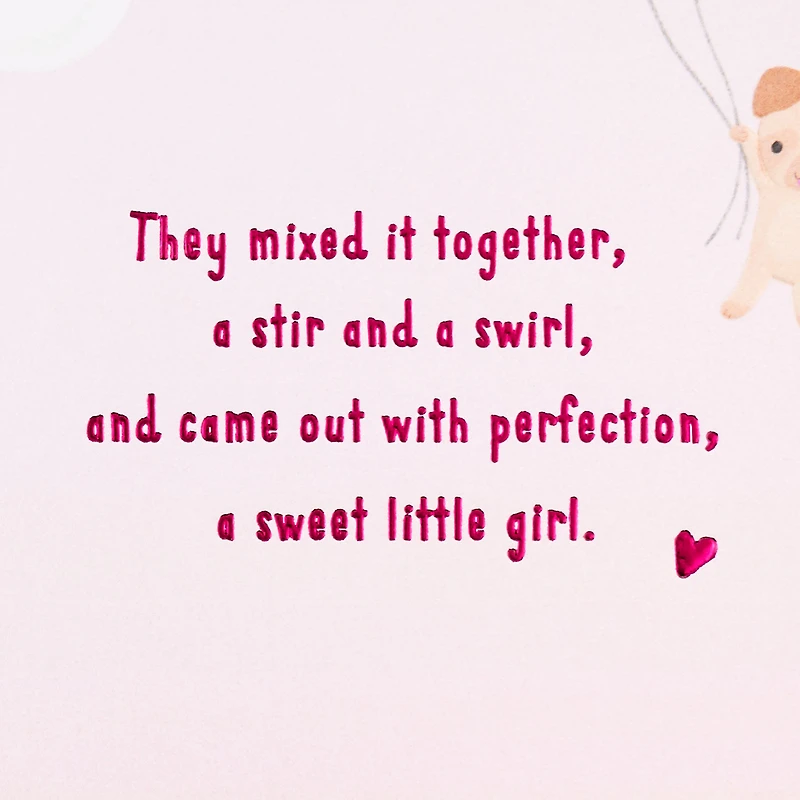 Sweet Little Girl Baby's First Valentine's Day Card for Granddaughter for only USD 4.99 | Hallmark