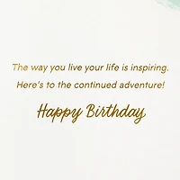 Here's to the Continued Adventure 70th Birthday Card for only USD 6.59 | Hallmark