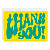 Bold Retro Lettering Custom Thank You Card for only USD 4.99 | Hallmark