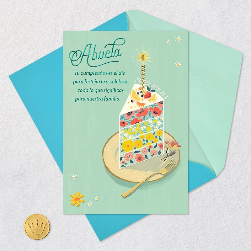 You're Loved All Year Long Spanish-Language Birthday Card for Grandma for only USD 3.59 | Hallmark