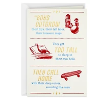 I'll Never Outgrow You Mother's Day Card for Mom From Son for only USD 5.29 | Hallmark