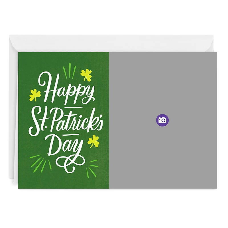 Personalized Shamrocks St. Patrick’s Day Photo Card for only USD 4.99 | Hallmark