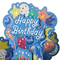 Happy Birthday Cake and Balloons Musical 3D Pop-Up Birthday Card With Light for only USD 9.99 | Hallmark