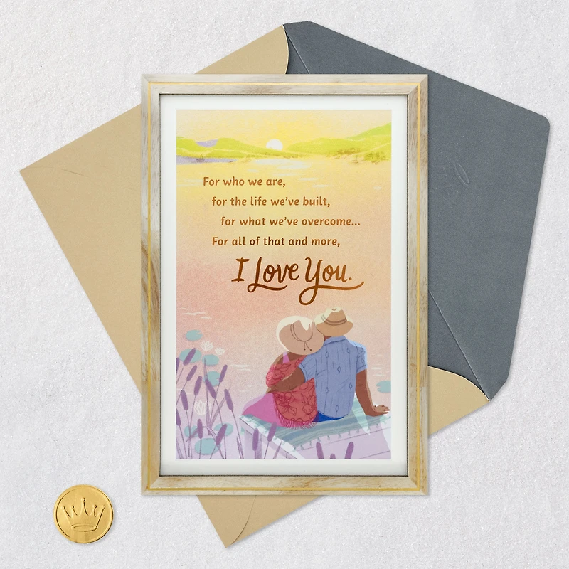 Love the Life We've Built Romantic Anniversary Card for only USD 7.99 | Hallmark