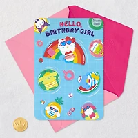 SANRIO® Hello Kitty® and Friends Fabulous You Birthday Card for Girls With Stickers for only USD 4.99 | Hallmark