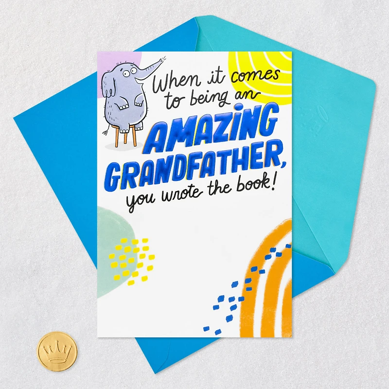 You Wrote the Book Pop-Up Father's Day Card for Grandfather for only USD 5.99 | Hallmark