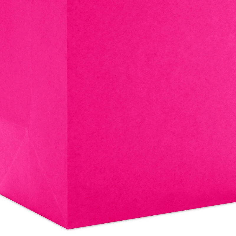 9.6" Solid Hot Pink Medium Gift Bag for only USD 3.49 | Hallmark