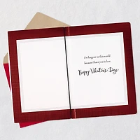 I'm Happier in this World Because of You Valentine's Day Card for Husband for only USD 7.59 | Hallmark