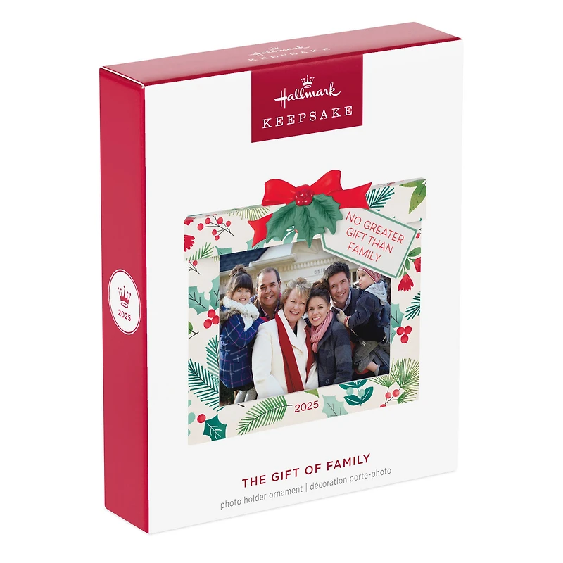 The Gift of Family 2025 Photo Frame Ornament for only USD 19.99 | Hallmark