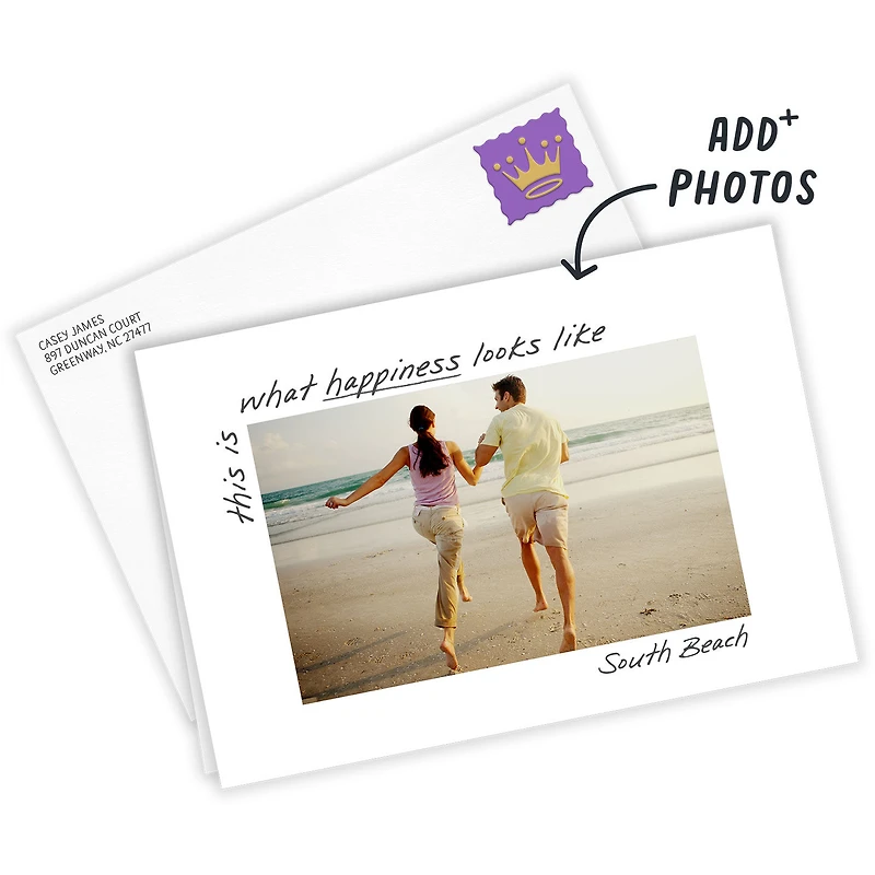 Moments and Memories Horizontal White Frame Blank Custom Card for only USD 4.99 | Hallmark