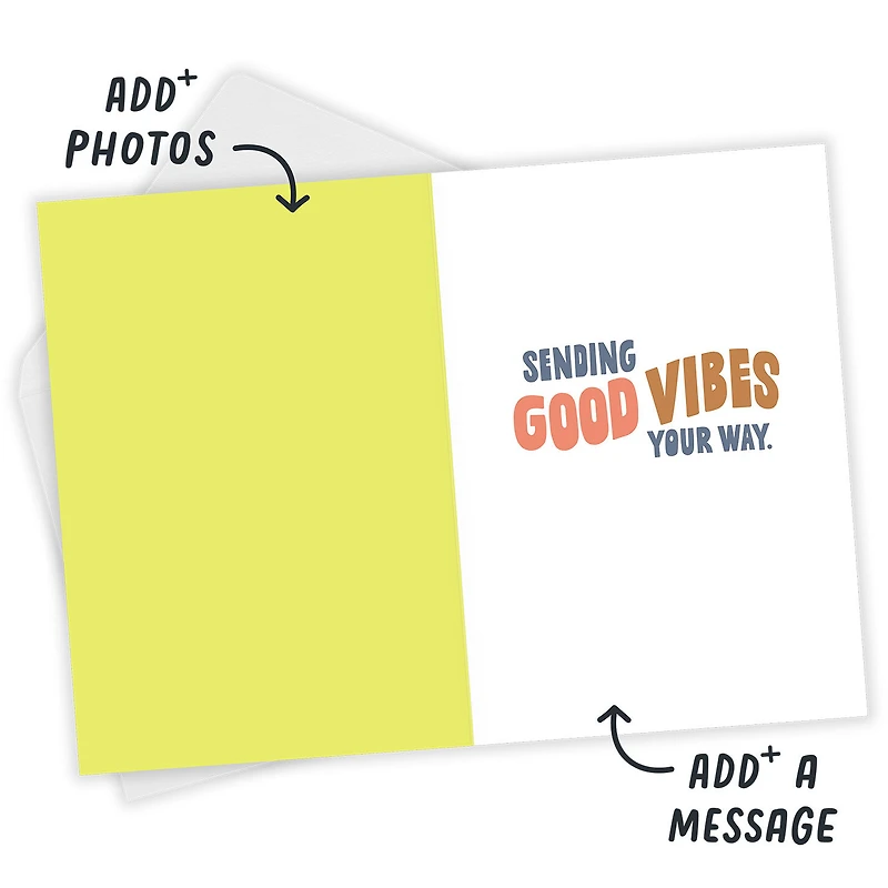 Good Vibes Custom Good Luck Card for only USD 4.99 | Hallmark