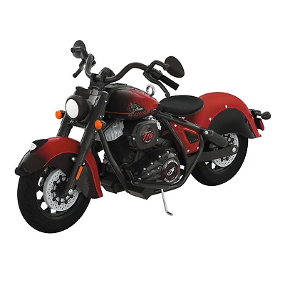 Indian Chief Vintage 125th Anniversary Edition Motorcycle 2026 Metal Ornament for only USD 29.99 | Hallmark