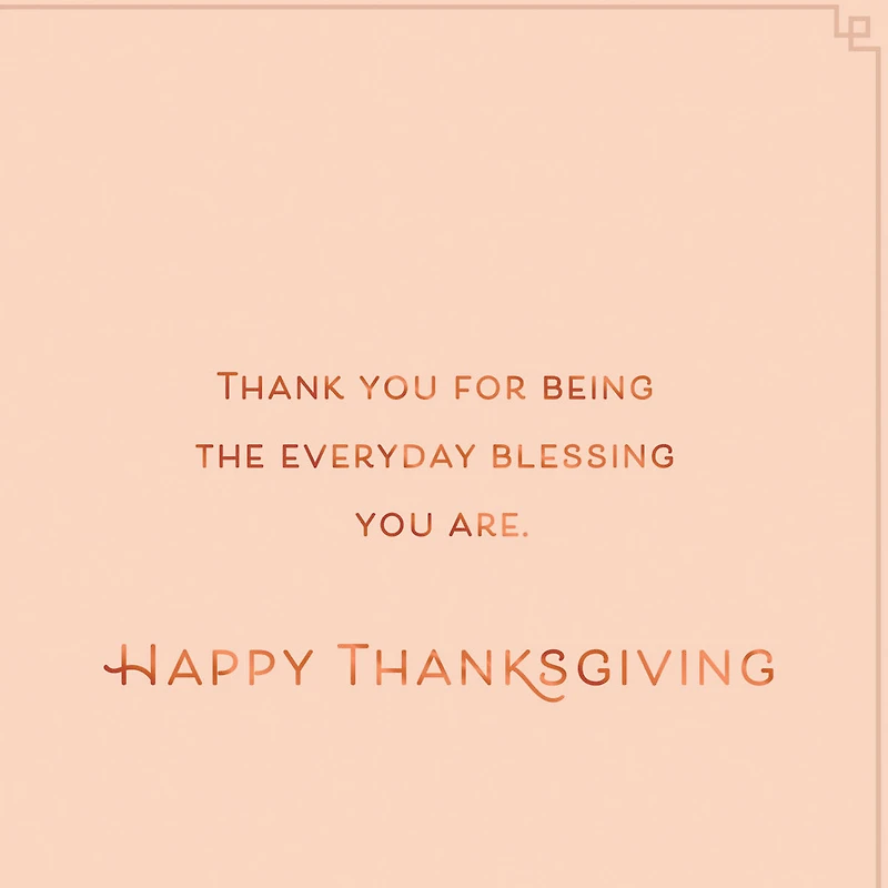 You're an Everyday Blessing Thanksgiving Card for only USD 2.99 | Hallmark