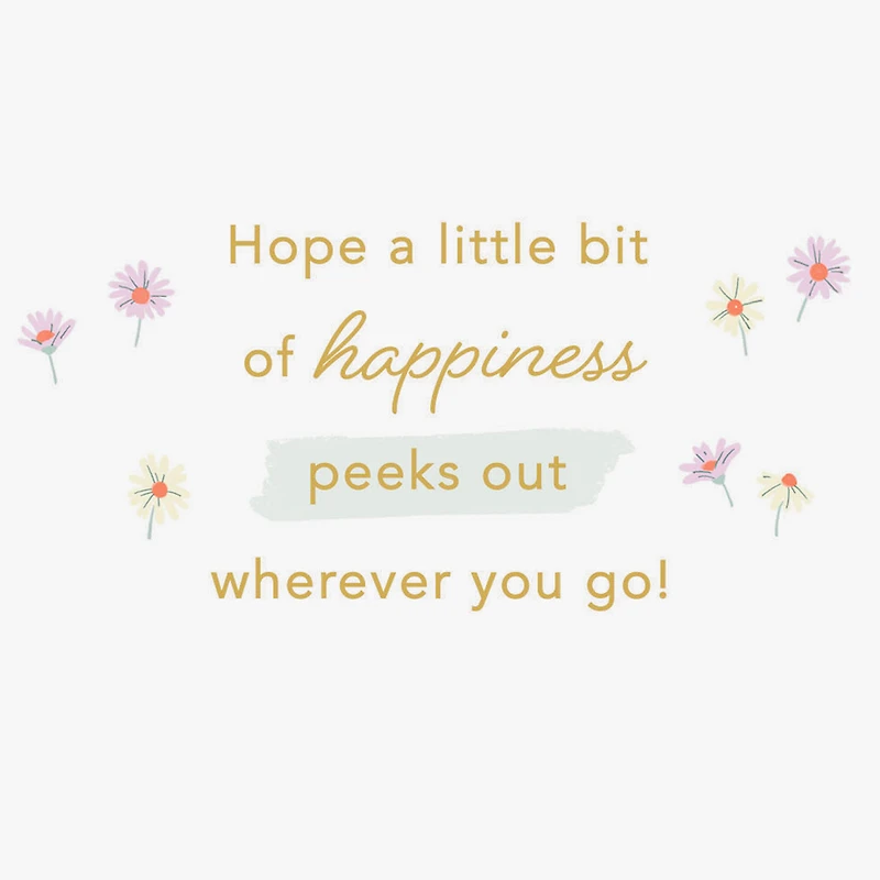 Hope a Little Happiness Peeks Out Easter Card for only USD 2.99 | Hallmark