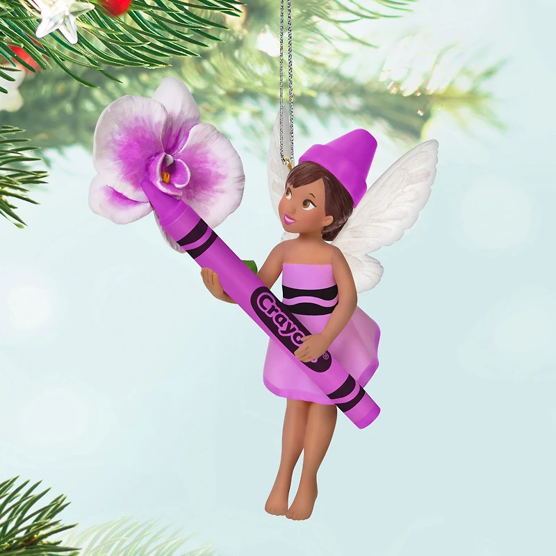 Crayola® Orchid Fairy Ornament for only USD 23.99 | Hallmark