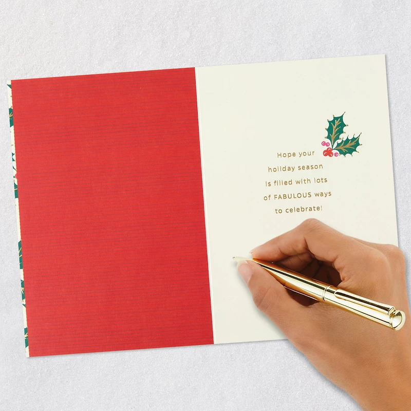 Fabulous Ways to Celebrate Christmas Card for only USD 4.99 | Hallmark