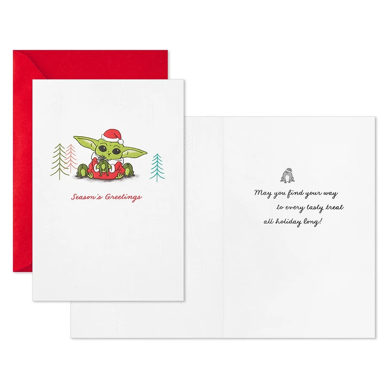Star Wars: The Mandalorian™ Grogu™ Frogs Boxed Christmas Cards, Pack of 16 for only USD 15.49 | Hallmark