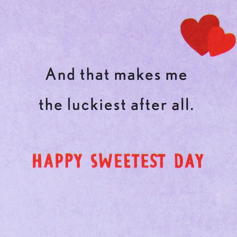 So Lucky to Have You Romantic Sweetest Day Card for only USD 5.99 | Hallmark