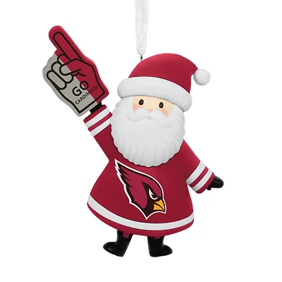 NFL Arizona Cardinals Santa Fan Hallmark Ornament for only USD 12.99 | Hallmark