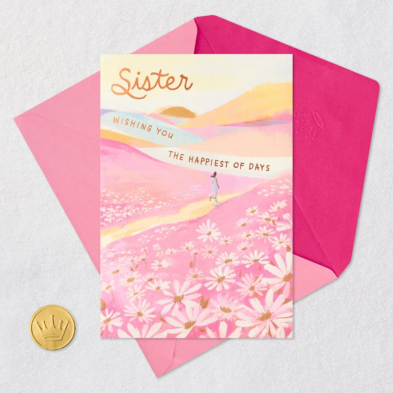 Wishing You the Happiest of Days Birthday Card for Sister for only USD 4.59 | Hallmark