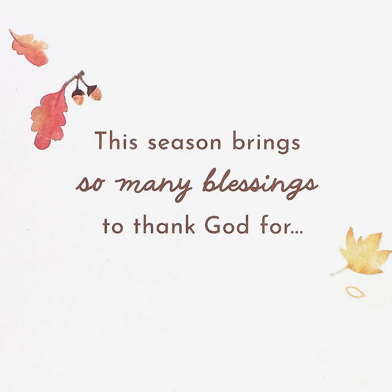 Season of So Many Blessings Thanksgiving Card for only USD 4.99 | Hallmark