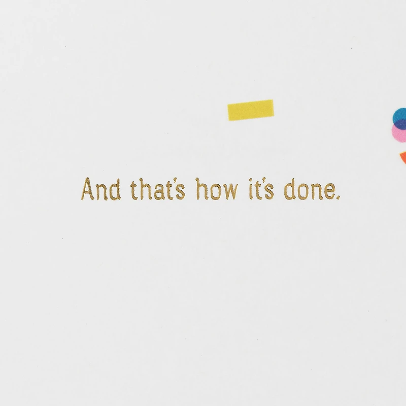That's How It's Done Congratulations Card for only USD 4.59 | Hallmark