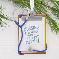 Nursing Is a Work of Heart Hallmark Ornament for only USD 14.99 | Hallmark