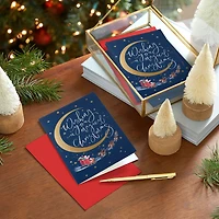 Santa and Crescent Moon Boxed Christmas Cards, Pack of 16 for only USD 15.49 | Hallmark