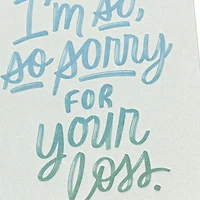 I'm So, So Sorry Sympathy Card for only USD 4.59 | Hallmark