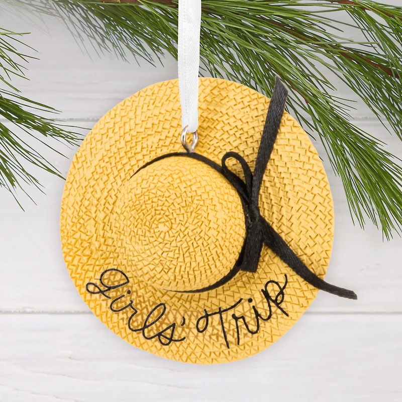Girls' Trip Sun Hat Hallmark Ornament for only USD 14.99 | Hallmark
