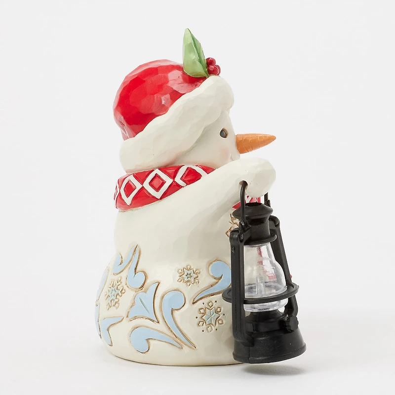 Jim Shore Heartwood Creek Snowman With Oversized Lantern Figurine, 4.8" for only USD 39.99 | Hallmark