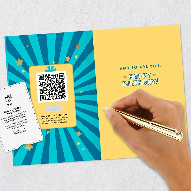 You're Kind of a Big Deal Gift Card Greeting Birthday Card for Kids for only USD 4.99 | Hallmark