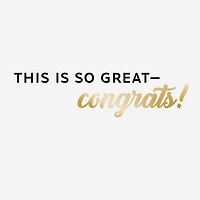 Hell Yes Venmo Congratulations Card for only USD 4.99 | Hallmark