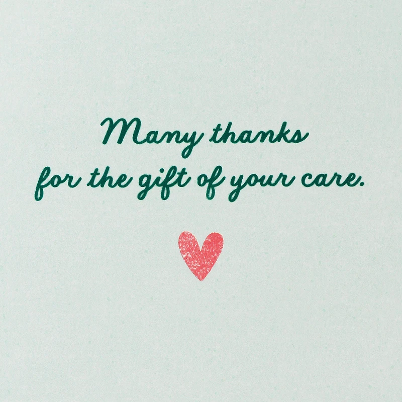 Caring With Heart Thank-You Card for Healthcare Professional for only USD 3.99 | Hallmark