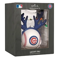 MLB Chicago Cubs™ Reindeer Baseball Hallmark Ornament for only USD 12.99 | Hallmark