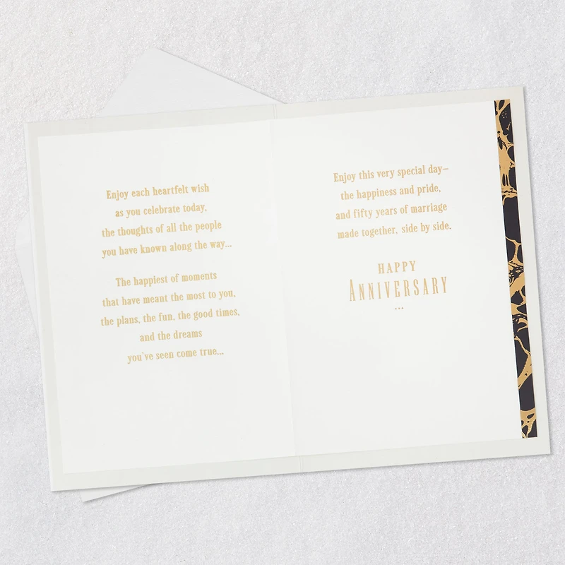 Happiness and Pride, Side by Side 50th Anniversary Card for only USD 6.59 | Hallmark