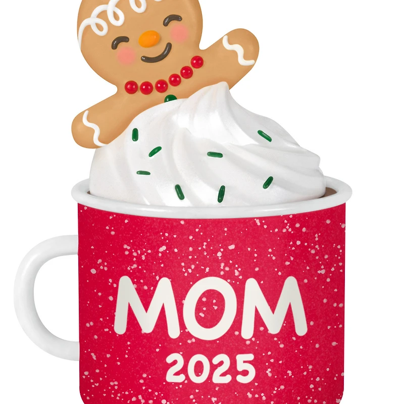 Mom Gingerbread Girl in Mug 2025 Ornament for only USD 18.99 | Hallmark