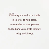 Memories Keep Our Loved Ones Close Sympathy Card for only USD 4.99 | Hallmark