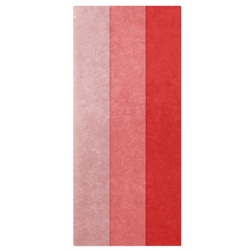 Solid Red-Orange/Coral/Pink 3-Pack Assortment Tissue Paper, 12 sheets for only USD 2.99 | Hallmark