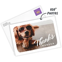White Frame Horizontal Custom Thank-You Card for only USD 4.99 | Hallmark
