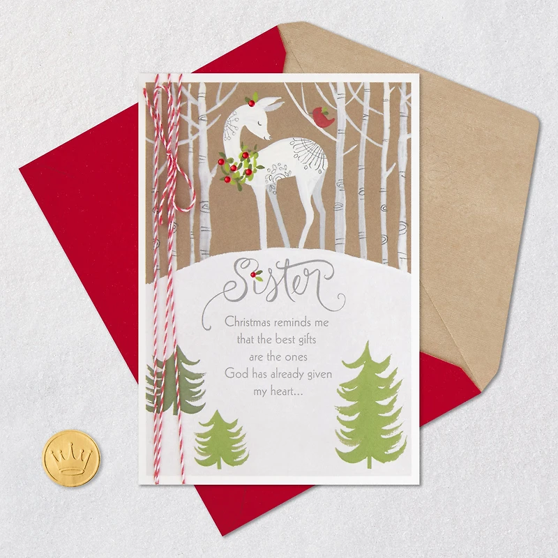 You're the Best Gift Religious Christmas Card for Sister for only USD 5.59 | Hallmark