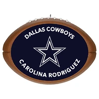 NFL Dallas Cowboys Football Personalized Ornament, Custom Text for only USD 30.99 | Hallmark